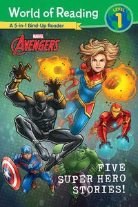 Cover image for World of Reading: Five Super Hero Stories!