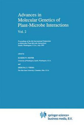 Cover image for Advances in Molecular Genetics of Plant-Microbe Interactions, Vol. 2: Proceedings of the 6th International Symposium on Molecular Plant-Microbe Interactions, Seattle, Washington, U.S.A., July 1992
