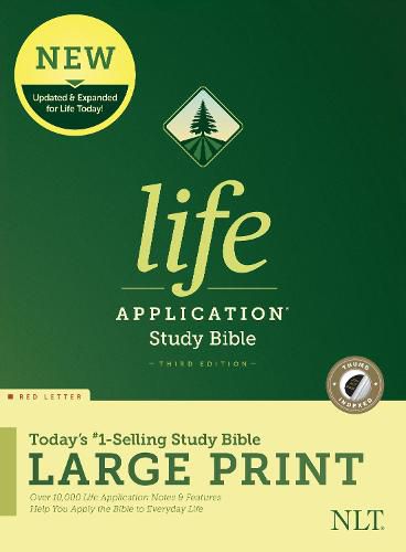 Cover image for NLT Life Application Study Bible, Third Edition, Large Print