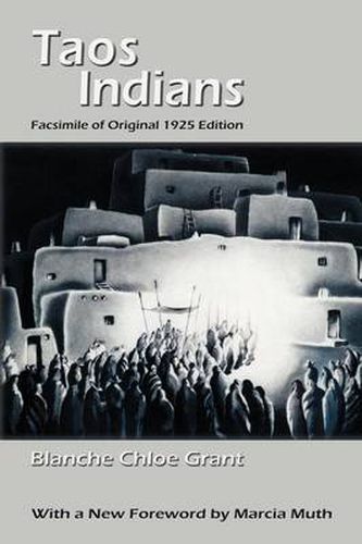 Cover image for Taos Indians: Facsimile of original 1925 edition