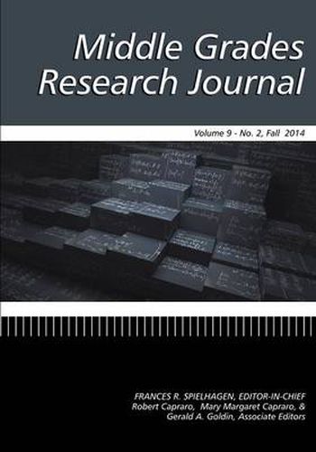 Cover image for Middle Grades Research Journal Volume 9, Issue 2, Fall 2014