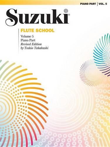 Cover image for Suzuki Flute School Piano Acc., Vol. 05 (Revised)