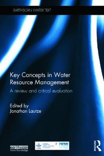Cover image for Key Concepts in Water Resource Management: A Review and Critical Evaluation