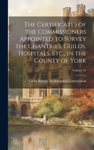 Cover image for The Certificates of the Commissioners Appointed to Survey the Chantries, Guilds, Hospitals, Etc., in the County of York; Volume 91
