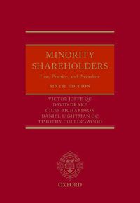 Cover image for Minority Shareholders: Law, Practice, and Procedure