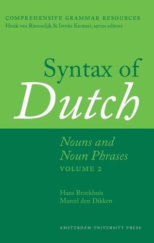 Cover image for Syntax of Dutch: Nouns and Noun Phrases - Volume 1 + 2