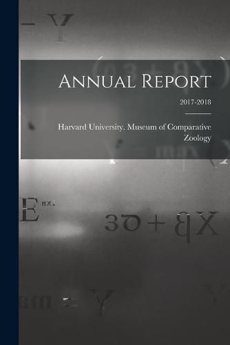 Cover image for Annual Report; 2017-2018