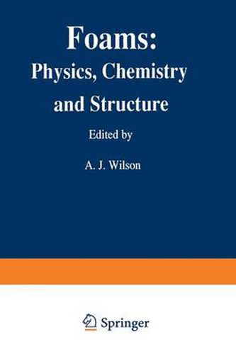 Cover image for Foams: Physics, Chemistry and Structure