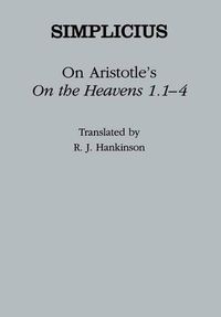 Cover image for On Aristotle's  on the Heavens 1.1-4