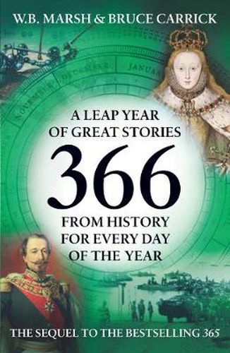 Cover image for 366: More Great Stories from History for Every Day of the Year