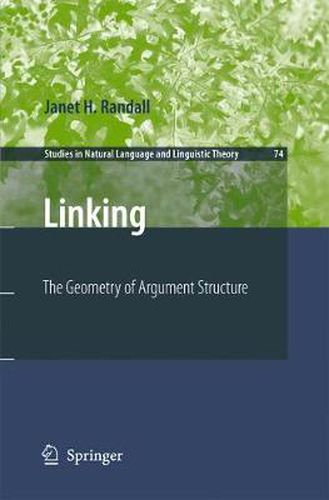 Cover image for Linking: The Geometry of Argument Structure