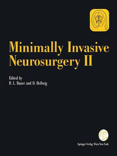 Cover image for Minimally Invasive Neurosurgery II