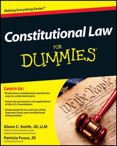 Cover image for Constitutional Law For Dummies