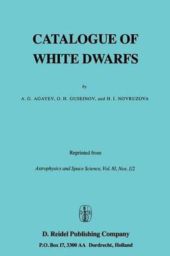 Cover image for Catalogue of White Dwarfs