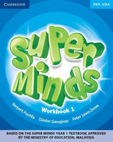 Cover image for Super Minds Level 1 Workbook Pan Asia Edition