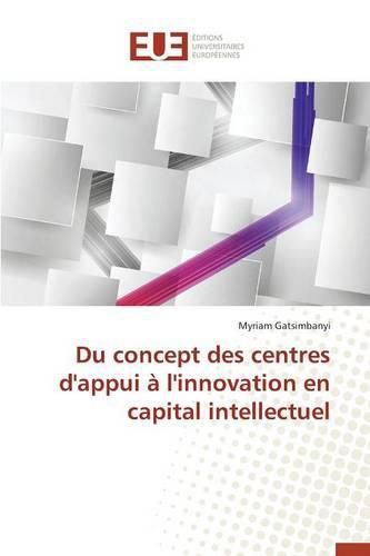Cover image for Du Concept Des Centres d'Appui A l'Innovation En Capital Intellectuel
