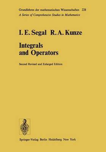 Cover image for Integrals and Operators