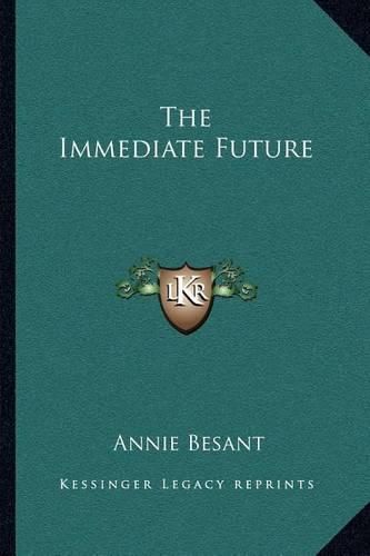 Cover image for The Immediate Future