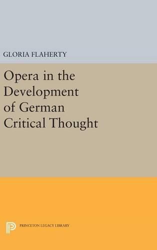 Cover image for Opera in the Development of German Critical Thought
