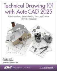 Cover image for Technical Drawing 101 with AutoCAD 2025