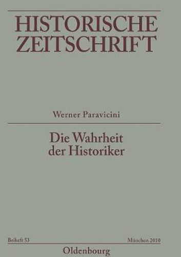 Cover image for Die Wahrheit der Historiker
