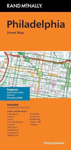 Cover image for Rand McNally Folded Map: Philadelphia Street Map