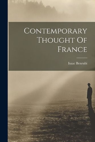 Cover image for Contemporary Thought Of France