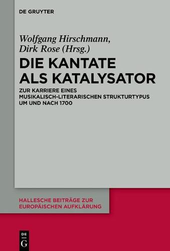 Cover image for Die Kantate als Katalysator