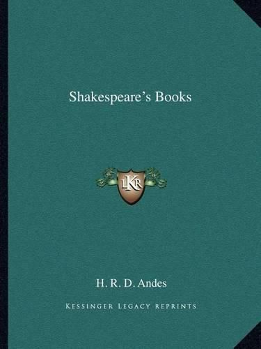 Cover image for Shakespeare's Books