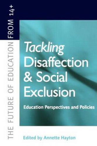 Cover image for Tackling Disaffection and Social Exclusion