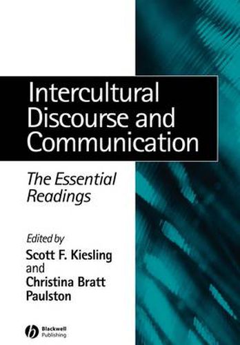 Cover image for Intercultural Discourse and Communication: The Essential Readings