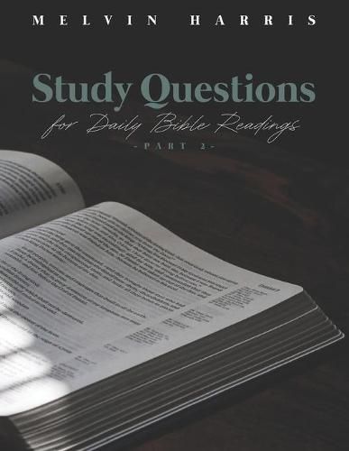 Cover image for Study Questions for Daily Bible Readings