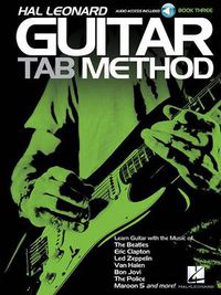 Cover image for Hal Leonard Guitar TAB method book 3