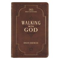 Cover image for Devotional Luxleather Walking with God