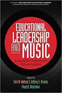 Cover image for Educational Leadership and Music: Lessons for Tomorrow's School Leaders