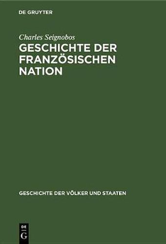 Geschichte Der Franzoesischen Nation