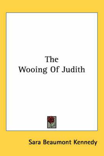 Cover image for The Wooing of Judith