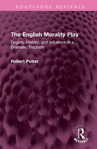 Cover image for The English Morality Play