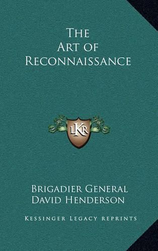 Cover image for The Art of Reconnaissance