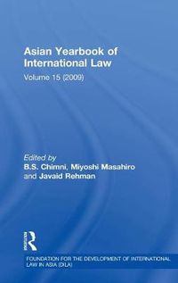 Cover image for Asian Yearbook of International Law: Volume 15 (2009)