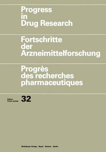 Cover image for Progress in Drug Research / Fortschritte der Arzneimittelforschung / Progres des recherches pharmaceutiques