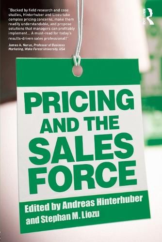 Cover image for Pricing and the Sales Force