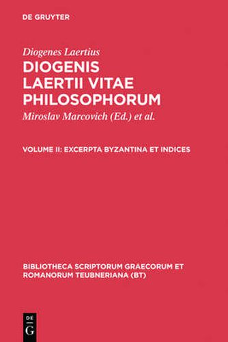 Vitarum Philosophorum Libri, CB