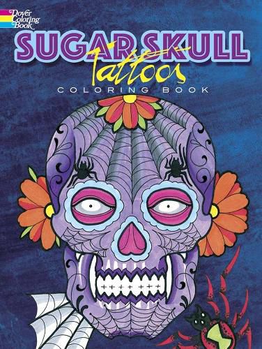 Cover image for Sugar Skull Tattoos Coloring Book