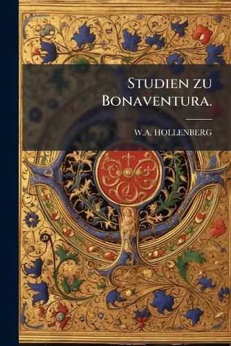 Cover image for Studien zu Bonaventura.