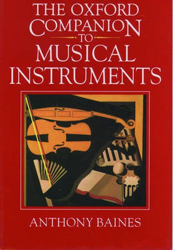 Cover image for The Oxford Companion to Musical Instruments