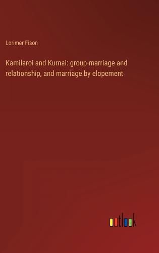 Cover image for Kamilaroi and Kurnai