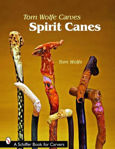 Tom Wolfe Carves Spirit Canes