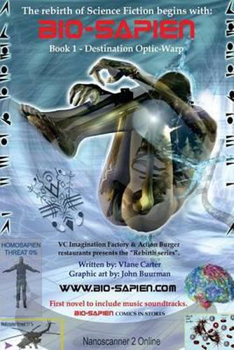 Cover image for BIO-Sapien book 1 - Optic-warp: Destination Optic-warp
