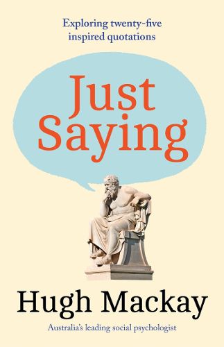 Cover image for Just Saying